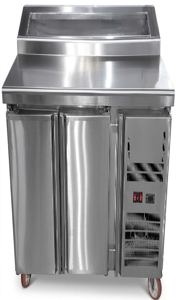 2-Door Pizza & Saladette Prep Refrigerator